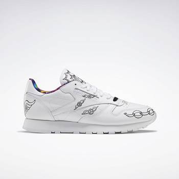 Reebok Classic Kožené Biele - Damske Tenisky